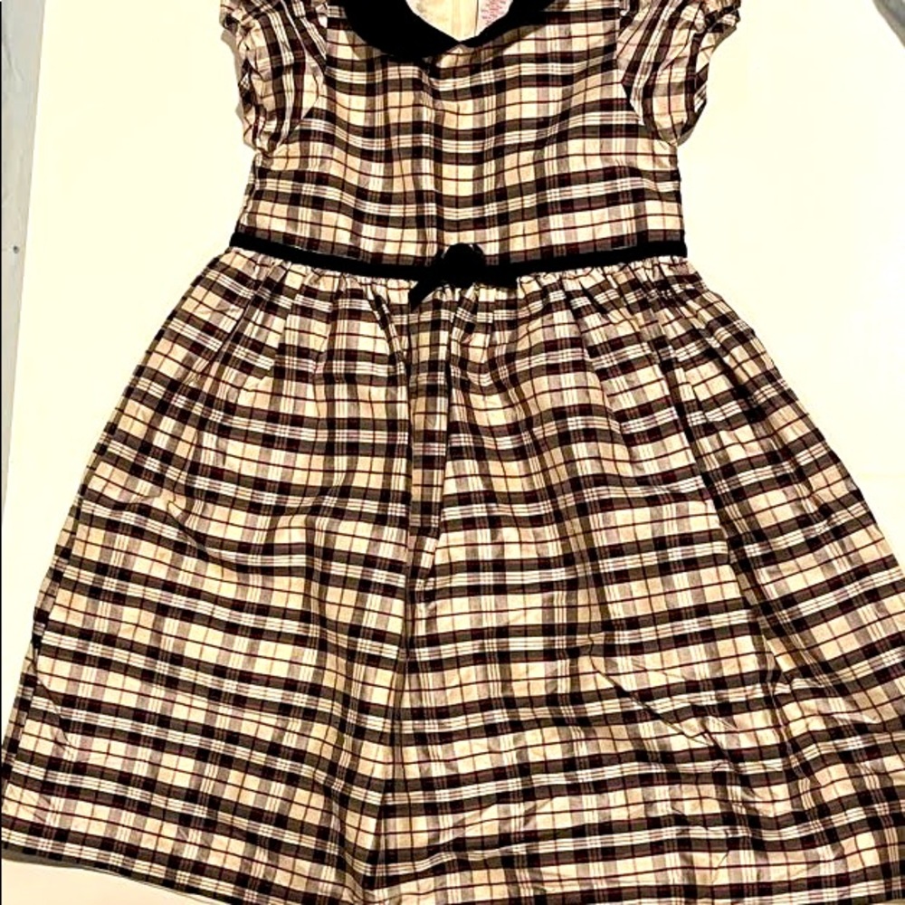 Gymboree silk dupioni dress girls size 8 EUC